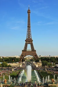 eiffel tower from trocadero
